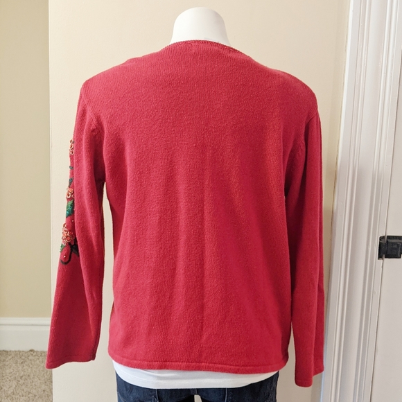 Heirloom Collectables holiday cardigan. - Picture 3 of 8